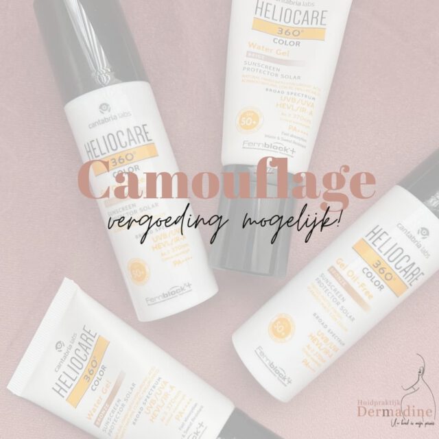 𝑩𝒆𝒔𝒄𝒉𝒆𝒓𝒎 é𝒏 𝒄𝒂𝒎𝒐𝒖𝒇𝒍𝒆𝒆𝒓 𝒋𝒐𝒖𝒘 𝒉𝒖𝒊𝒅 𝒊𝒏 éé𝒏 𝒔𝒕𝒂𝒑!☀️ 

Wist je dat er zonbescherming bestaat met een subtiele camouflagekleur? De Heliocare zonneproducten in tinten zoals Beige, Bronze en Bronze Intense helpen niet alleen tegen schadelijke UV-straling, maar egaliseren ook je huid.

Ideaal bij huidproblemen zoals acne of rosacea, waarbij je nét wat extra dekking wilt zonder zware make-up ✨

💡𝗚𝗼𝗲𝗱 𝗼𝗺 𝘁𝗲 𝘄𝗲𝘁𝗲𝗻: in sommige gevallen wordt dit product (gedeeltelijk) vergoed!

Wil jij weten of jij hiervoor in aanmerking komt?
Stuur gerust een berichtje of neem contact met ons op 📩